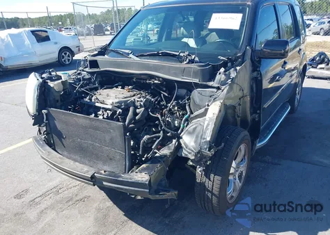 2013 Honda Pilot Ex-L из США, поврежденный, VIN 5FNYF3H63DB038499